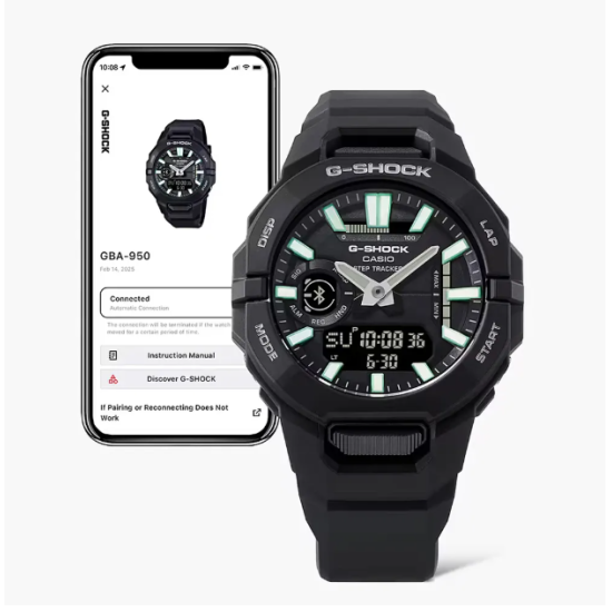 G-Shock GBA-950-1AER G-Squad Horloge G-Shock GBA-950-1AER G-Squad Horloge